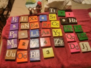 Alphabet and Number Blocks