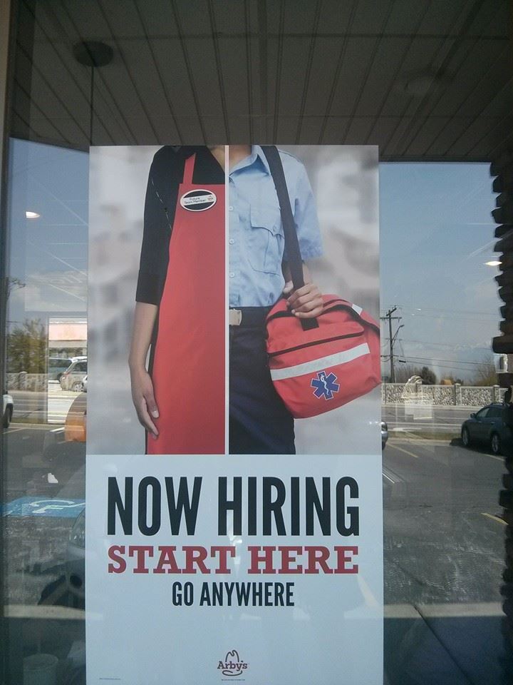 arby's now hiring